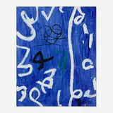 Untitled by Emerson Woelffer, 1992, oil and acrylic on canvas, sold Jun 2026