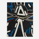 Untitled by Emerson Woelffer, 1993, oil and acrylic on canvas, sold Jun 2026