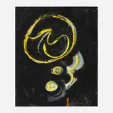 Untitled by Emerson Woelffer, 1993, oil and acrylic on canvas, sold Jun 2026