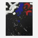 Untitled by Emerson Woelffer, 1997, oil and acrylic on canvas, sold Jun 2026