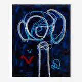 Untitled by Emerson Woelffer, 1988, oil, spray paint and oil stick on canvas, sold Jun 2026