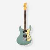 Carl Gifford Model Solidbody Electric Guitar, 1964 by Mosrite of California, Slab body, bolt-on maple neck with white headstock logo, updated by Semie Moseley, c. 1966, with addition of built-in Fu, sold Jun 2026