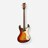 The Ventures Model Solidbody Electric Bass Guitar, 1963 by Mosrite of California, Bound body, set maple neck with fretwire string guide, sidejack, spun knobs, sold Jun 2026
