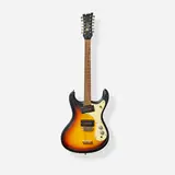 Mark XII 12-string Solidbody Electric Guitar, 1967 by Mosrite of California, Bolt-on maple neck, stop tailpiece, sold Jun 2026
