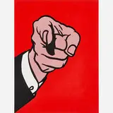 Roy Lichtenstein, Finger Pointing from The New York Collection for Stockholm
