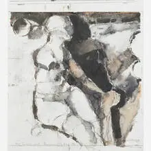 Untitled (Study) by Armando Morales, Nicaragua, sold Nov 2016