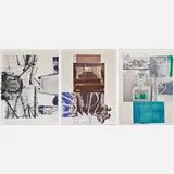 Robert Rauschenberg, Three works of art