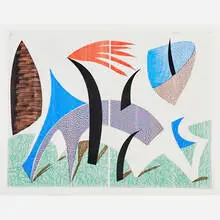 Diptychon by David Hockney, United Kingdom, sold Nov 2016