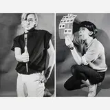 Cindy Sherman, Untitled (Male/Female Artist)