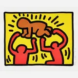 Keith Haring, Untitled #4 (Baby) from Pop Shop IV