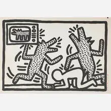 Untitled by Keith Haring, sold Nov 2016