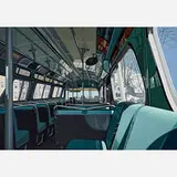 Richard Estes, Bus Interior