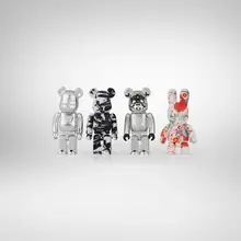 Medicom Toy, Collection of four Be@rbrick figures, 2005-2011, painted cast vinyl