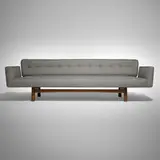 Edward Wormley, Sofa, model 5316, 1953, upholstery, mahogany