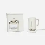 Jasper Morrison, Coffee maker and tea kettle, 2004, plastic, glass, stainless steel