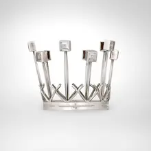 Arvo Saarela, Bridal crown, 1967, sterling silver, crystal