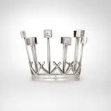 Arvo Saarela, Bridal crown, 1967, sterling silver, crystal