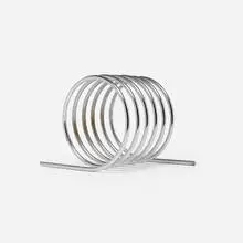 Yonel Lebovici, Letter holder, c. 1969, chrome-plated steel