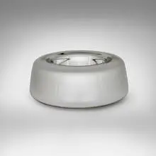 Monica Backström, Bowl, c. 1970, reverse-painted glass