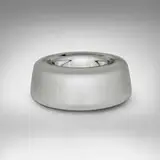 Monica Backström, Bowl, c. 1970, reverse-painted glass