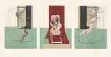 Triptych Inspired by the Oresteia of Aeschylus by Francis Bacon, 1984, Farblithographie auf Velin, sold Mar 2024