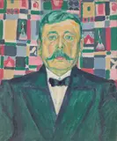 Heinrich Maria Davringhausen, Porträt eines Mannes