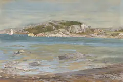 Walter Leistikow, Sommertag auf Särö, Um 1900, Gouache auf Papier
