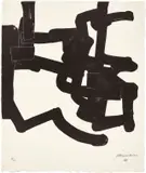 Eduardo Chillida, Meditation in Kastilien, 1968, Folge von 7 Lithografien, jeweils auf Japan, mit der Original-Halbleinenmappe und Buch mit den 7 Lithografien, jeweils auf Velin