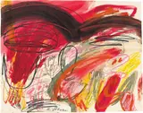 Walter Stöhrer, Ohne Titel, Um 1966, Mischtechnik auf Velin