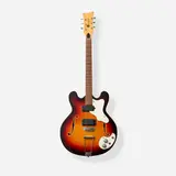 Celebrity Hollowbody Electric Guitar, 1968 by Mosrite of California, Trapeze tailpiece, 4-bolt neck, sold Jun 2026
