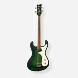 The Ventures Model Solidbody Electric Bass Guitar, 1963 by Mosrite of California, Bound body, set maple neck with fretwire string guide, sidejack, spun knobs, sold Jun 2026