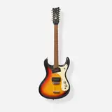Mark XII 12-string Solidbody Electric Guitar, 1967 by Mosrite of California, Bolt-on maple neck, stop tailpiece, sold Jun 2026