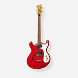 Combo XII 12-string Hollowbody Electric Guitar, 1966 by Mosrite of California, Double-bound body, unbound f-hole, stop tailpiece, sold Jun 2026