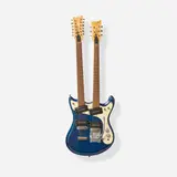 Joe Maphis Model XVIII Doubleneck Solidbody Electric Guitar, 1967 by Mosrite of California, 12-string over 6-string, bolt-on maple necks, Moseley vibrato, sold Jun 2026