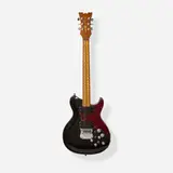 Brass Rail Deluxe Solidbody Electric Guitar, 1976 by The New Mosrite of California, Mono output, Grover tuners, four skirtless hi-hat knobs, aluminum stop tailpiece, sold Jun 2026