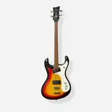Mosrite, The Ventures Model Solidbody Electric Bass Guitar, 1967, Two single-coil pickups, duckfoot tuners