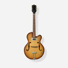 Gretsch, 6186 Clipper Hollowbody Electric Guitar, 1960, Trapeze tailpiece, single pickup