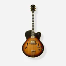 Gibson, Byrdland Hollowbody Electric Guitar, 1975, Maple body and shortscale neck with flower pot headstock inlay, gold-plated hardware