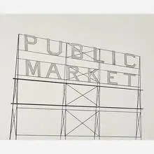 Public Market by Ed Ruscha, sold Nov 2016