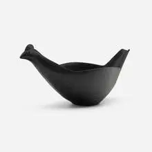 Bird bowl by Marcel Guillot, c. 1950, glazed earthenware, sold Jul 2026