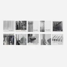 Harry Bertoia, Collection of ten Sonambient records, 1970-78, Offset color lithograph, vinyl