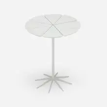 Richard Schultz, Petal occasional table, model P320, 1960, lacquered wood and steel