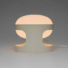 Joe Colombo, Table lamp, model KD 28, 1966, plastic, acrylic