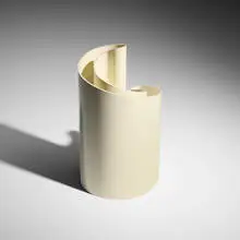 Giotto Stoppino, Deda vase, c. 1972, molded plastic
