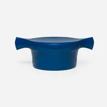 Jens Quistgaard, Lidded ice bucket, 1959, lacquered wood