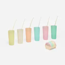 Tupperware, Collection of tablewares, c. 1970, plastic
