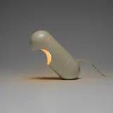 Equilibrum table lamp, model 537 by Lodovico Meneghetti and Giotto Stoppino Vittorio Gregotti, 1967, enameled aluminum, sold Jul 2026