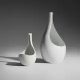 Stig Lindberg, Pungo vases, set of two, 1953, glazed stoneware