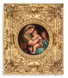 Raphael, La Madonna della sedia, oil on canvas