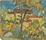 Hermann Hesse, Tessiner Landschaft (Häuser)